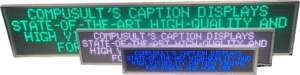 Closed Caption Display Systems